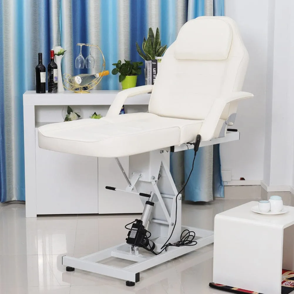 178cm L Adjustable Beauty Bed Salon Chair Set with Stool