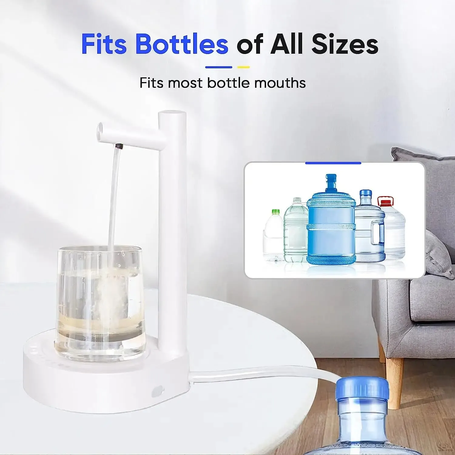 AquaEase™ Smart Desktop Water Dispenser