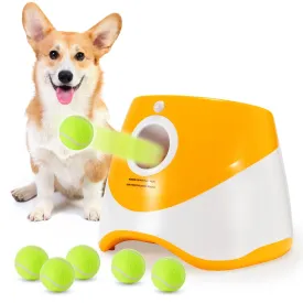 Automatic Ball Launcher for Dogs Ball Thrower Interactive Dog Toy