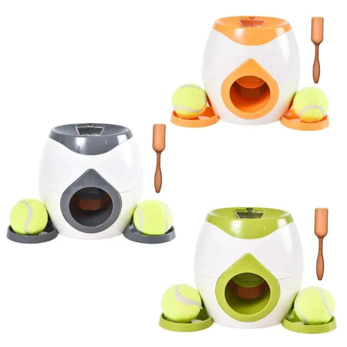 Automatic Dog Ball Launcher Dog Tennis Ball Thrower Machine Dog Pet Toys
