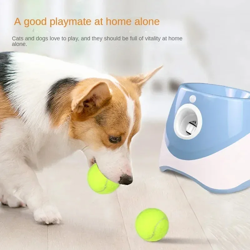 Automatic Pet Ball Launcher – Interactive Dog Toy
