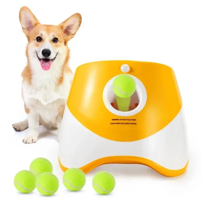 Automatic Pet Ball Launcher – Interactive Dog Toy