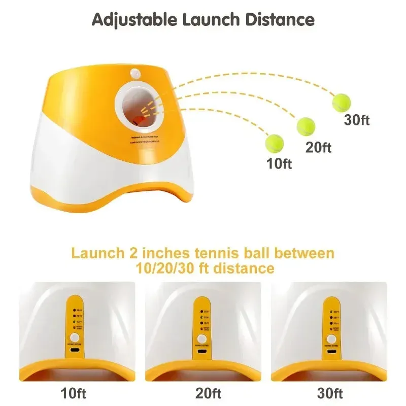 Automatic Pet Ball Launcher – Interactive Dog Toy