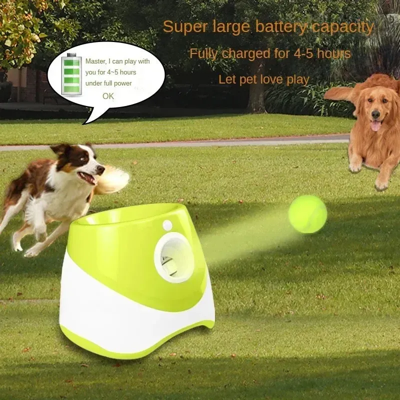 Automatic Pet Ball Launcher – Interactive Dog Toy