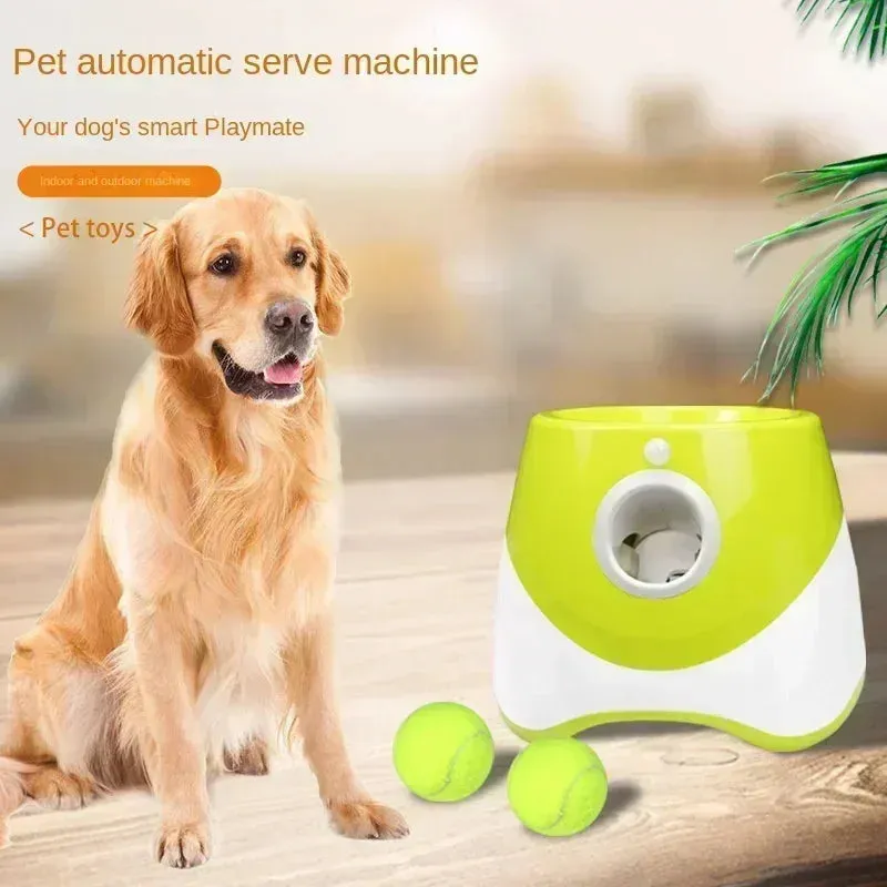 Automatic Pet Ball Launcher – Interactive Dog Toy