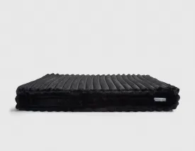 Corduroy Black Big Dog XL Ortho Pillow