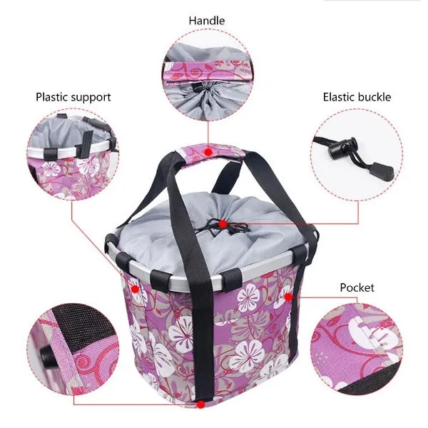 Detachable Front Bike Carrier/Basket For Pets - 8 Designs/Colours