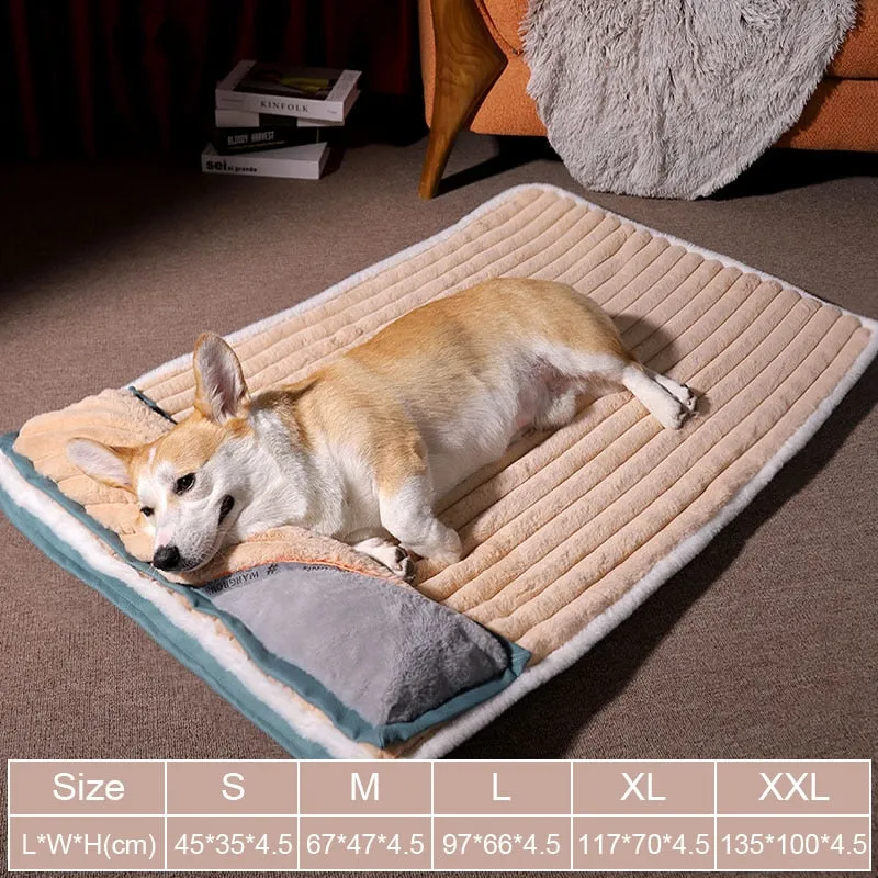 Dog Bed with Padded Cushion