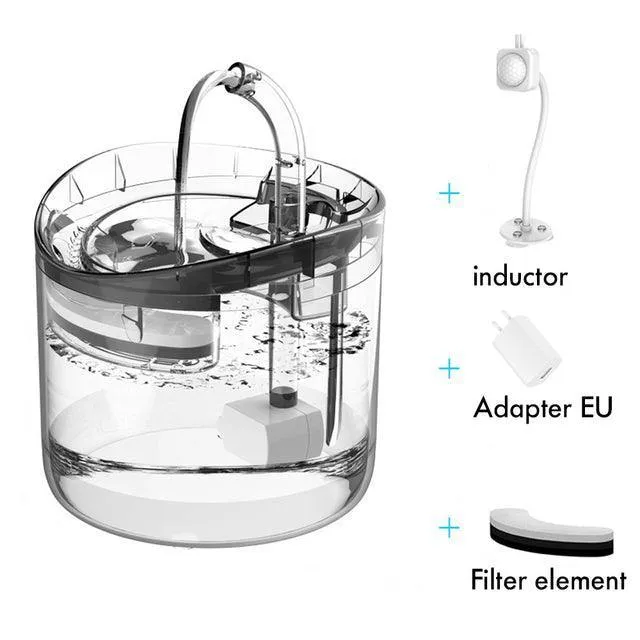 Filtered water fountain for your pet