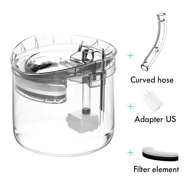 Filtered water fountain for your pet