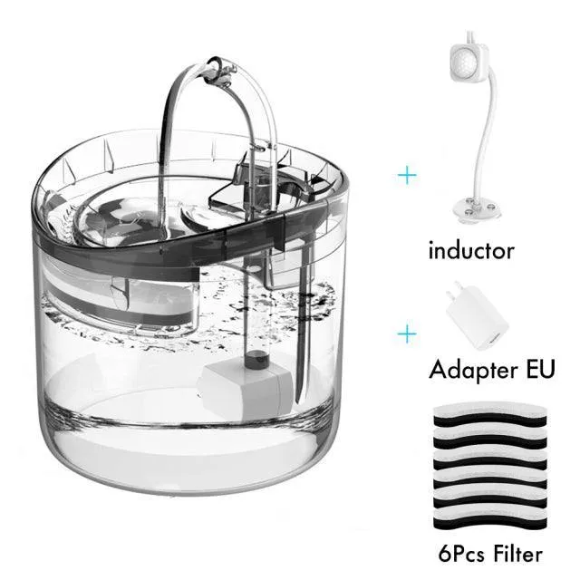 Filtered water fountain for your pet