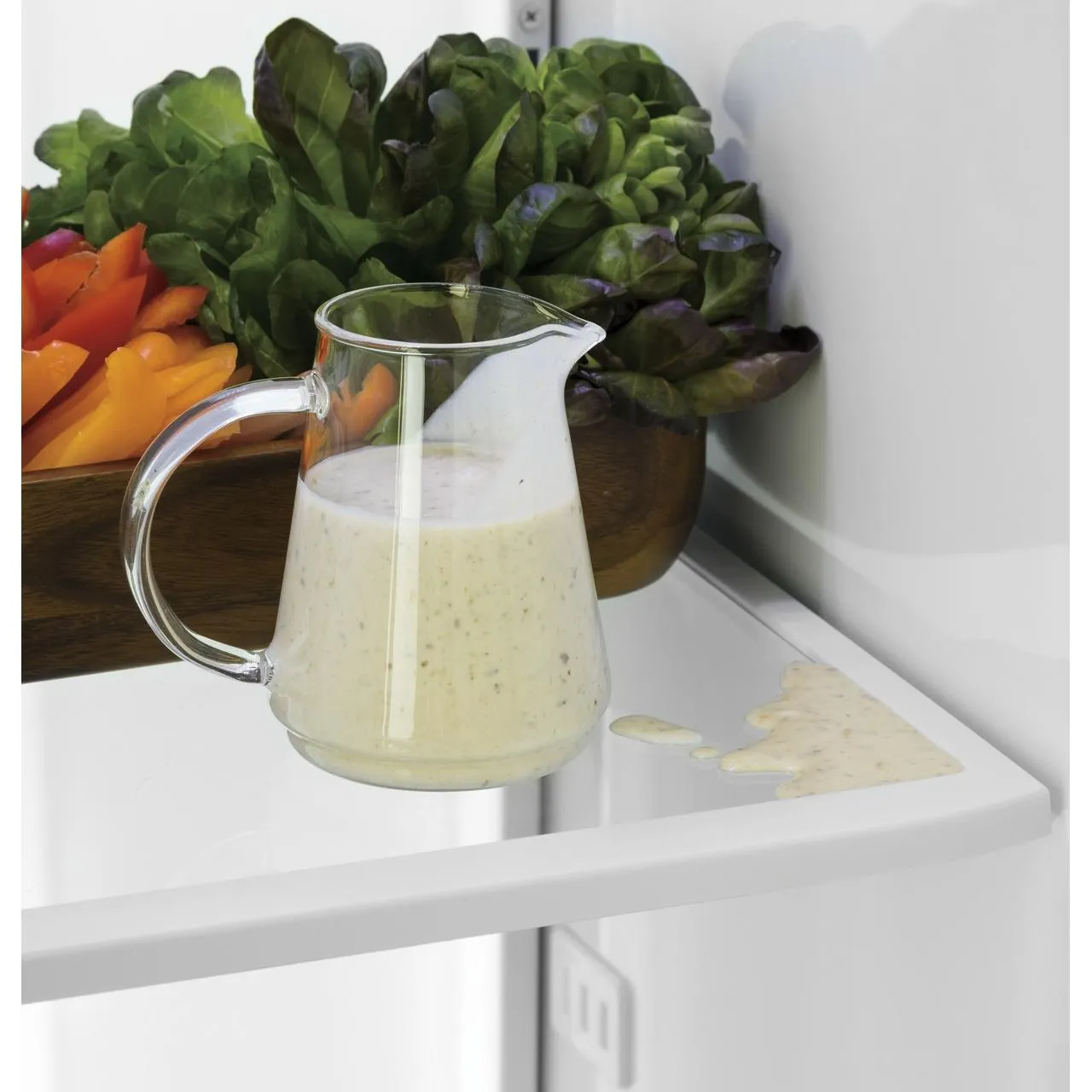 GE Profile 48-inch, 28.7 cu. ft. Side-by-Side Refrigerator with Dispenser PSB48YSNSS