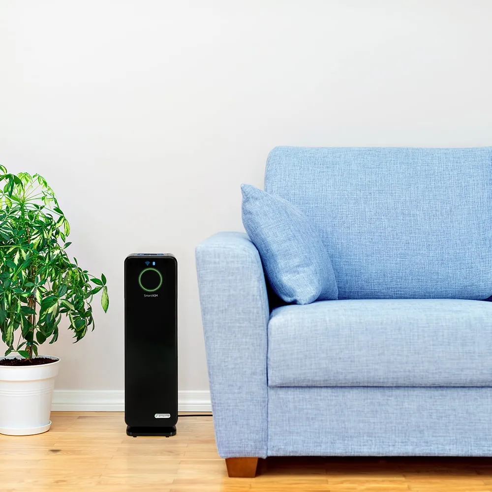 GermGuardian Air Purifier with HEPA Filter, Wi-Fi & Bluetooth, UV-C, 148 Sq. ft., CDAP4500BCA