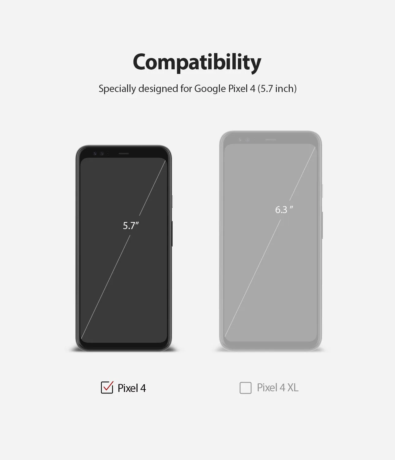 Google Pixel 4 Screen Protector | Dual Easy Film