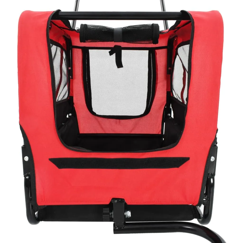 Jogging Stroller 2-in-1 Dog Bike Trailer