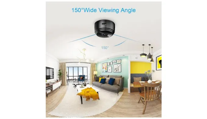 Mini Hidden Premium HD 1080P Spy Camera with Motion Detection - Ships Quick!