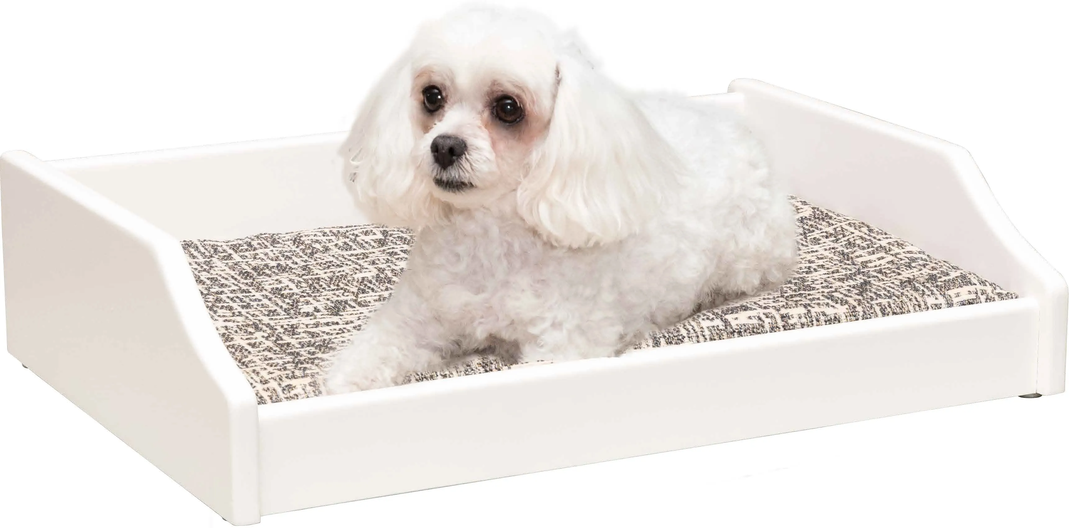 MINIMALIST WOOD PET LOUNGE - Amish Handmade Dog Furniture Bed in 3 Sizes