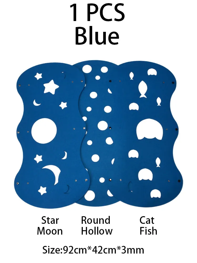 Modular Felt Cat Tunnel - Versatile Play System