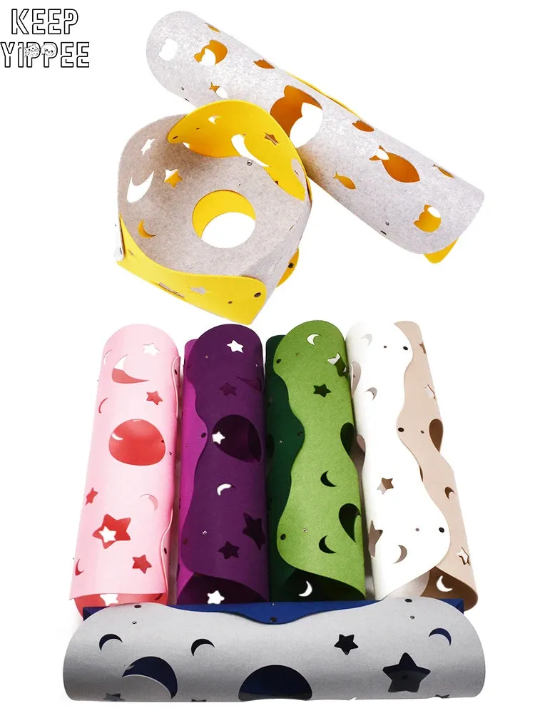 Modular Felt Cat Tunnel - Versatile Play System