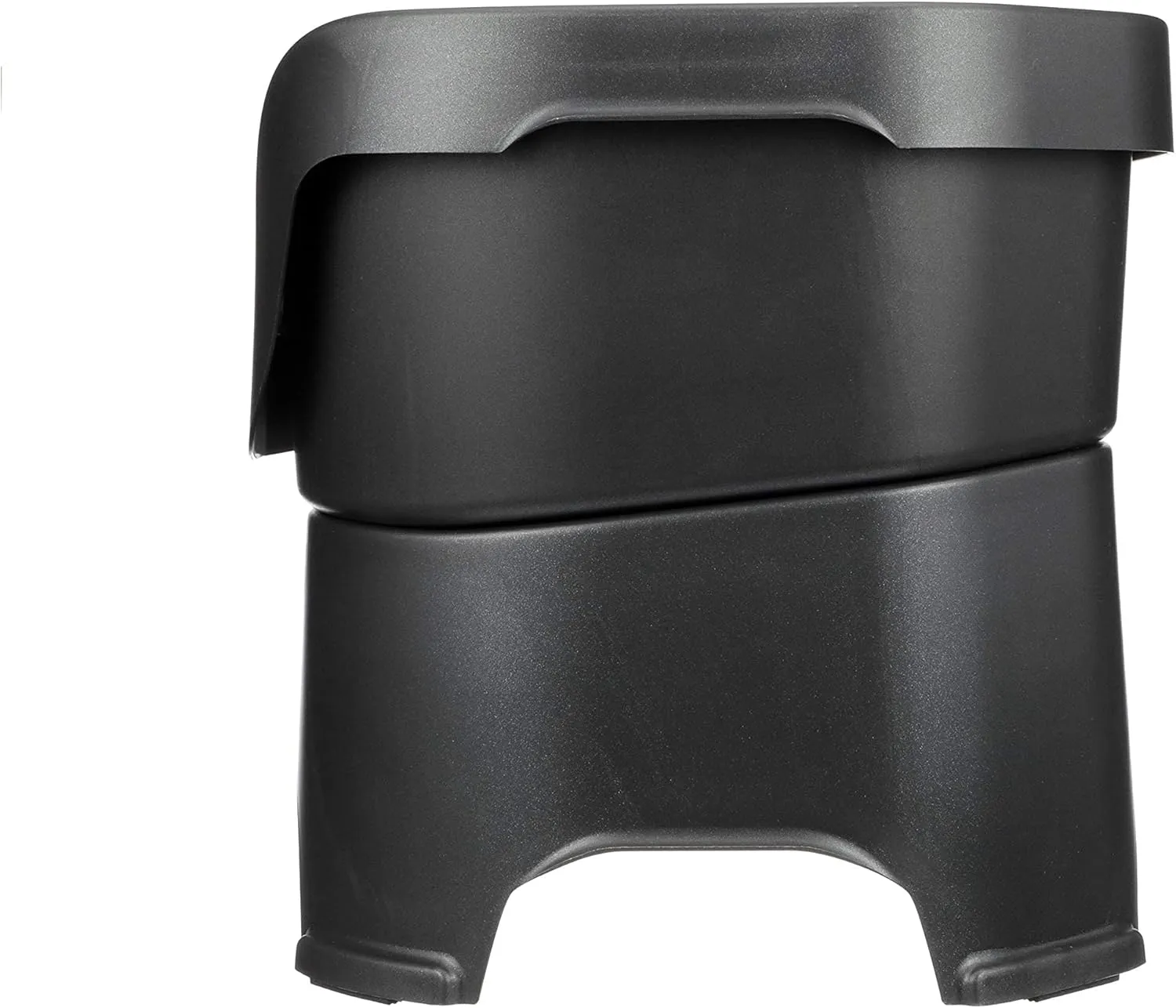 Neater Feeder Deluxe Mess Proof Dog Bowls Elevated for Large Breed  Made in USA  No Spill Raised Dog Food Bowl Stand  Stainless Steel Food and Water Bowl Set, Pet Dish Feeding Station, Black