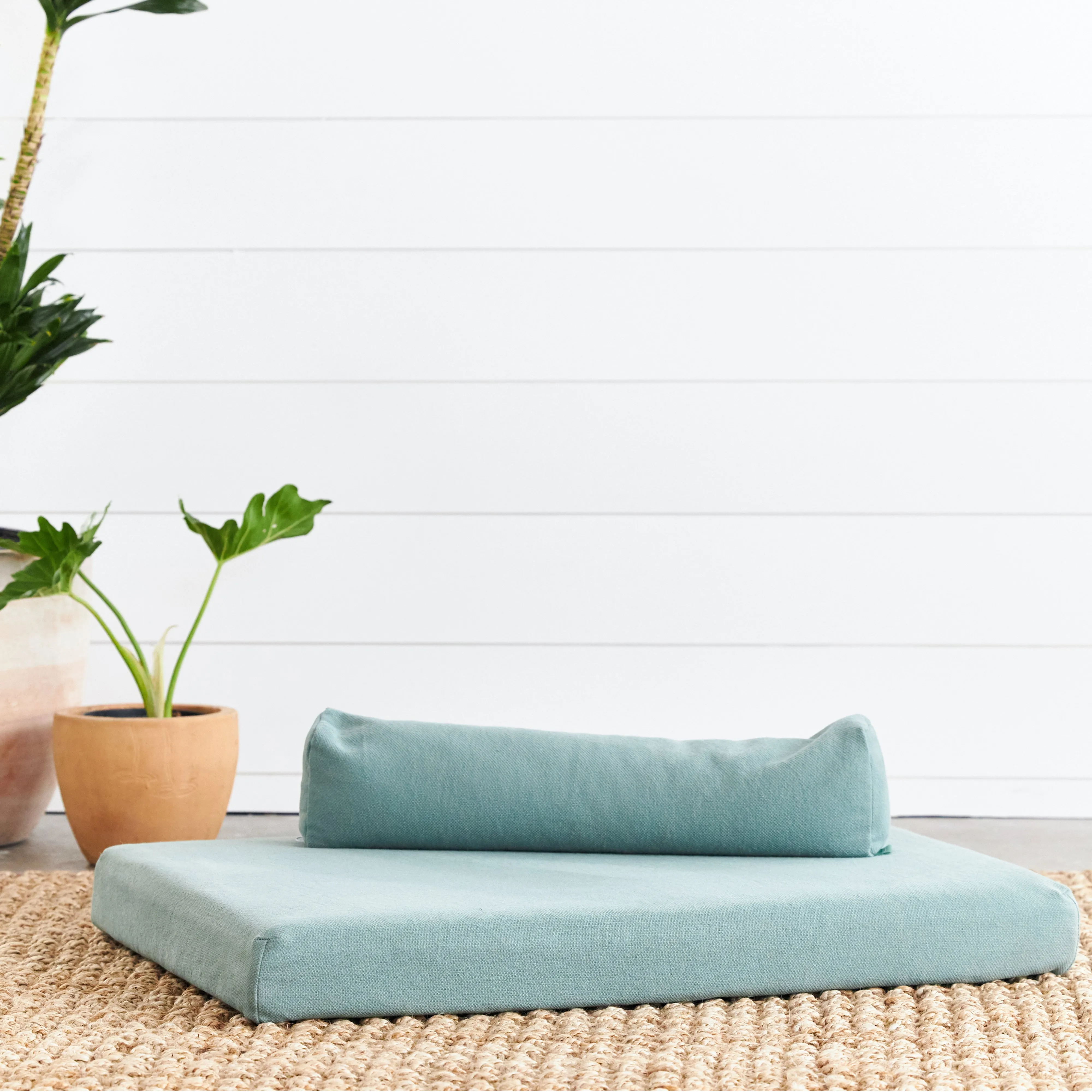 Organic Dog Bed   Pillow Bolster