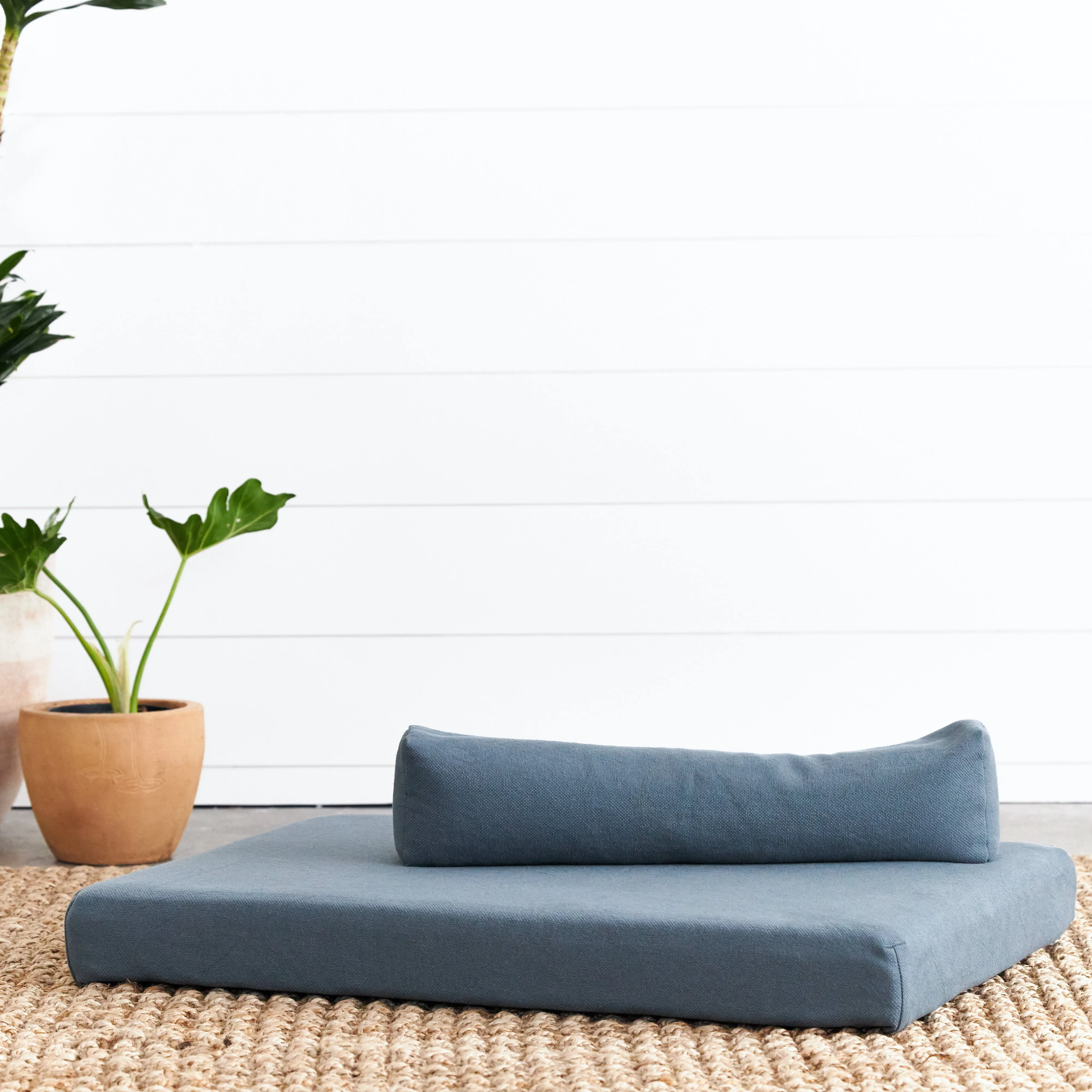 Organic Dog Bed   Pillow Bolster