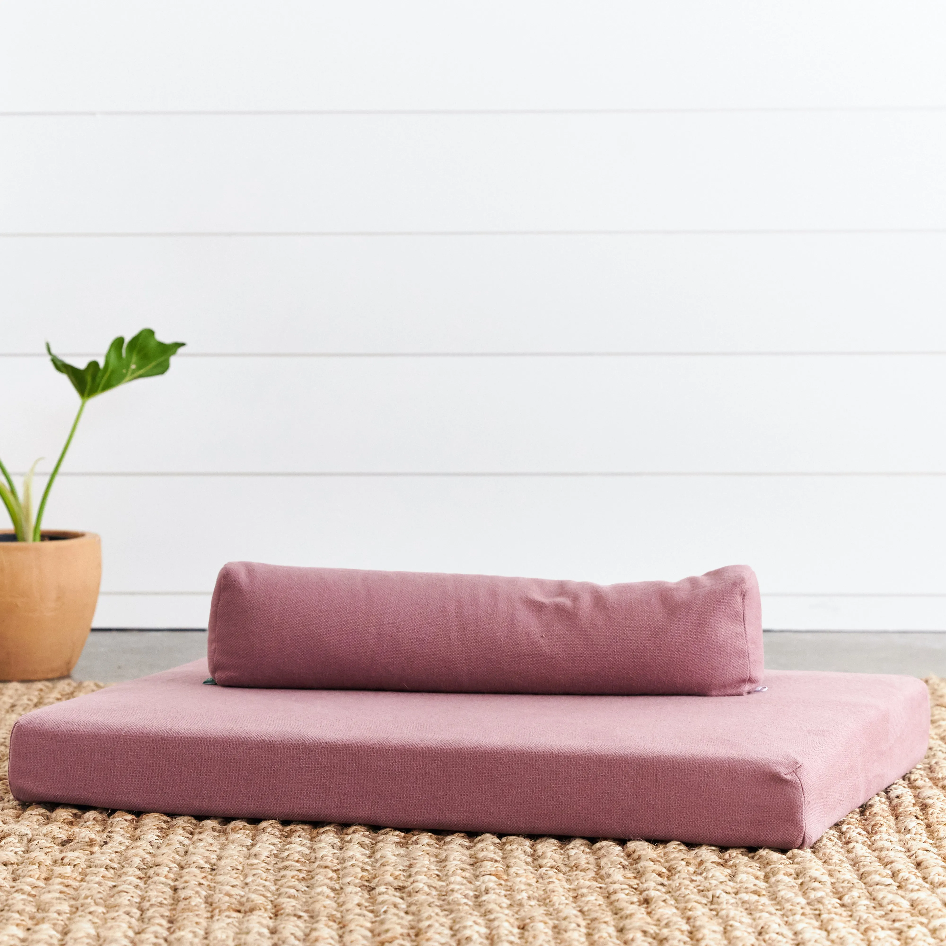 Organic Dog Bed   Pillow Bolster