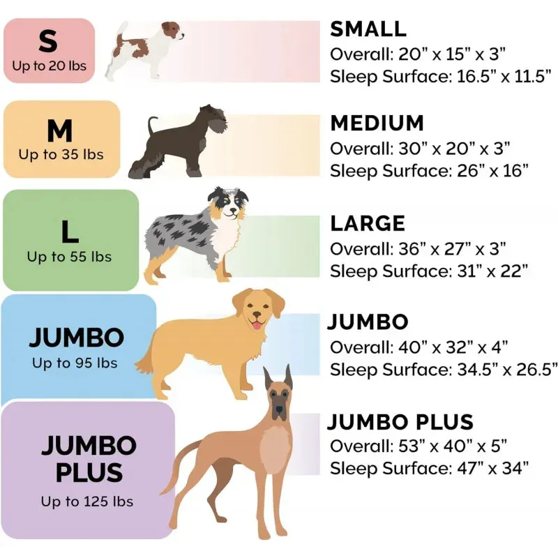 Orthopedic Dog Bed for Large/Medium Dogs