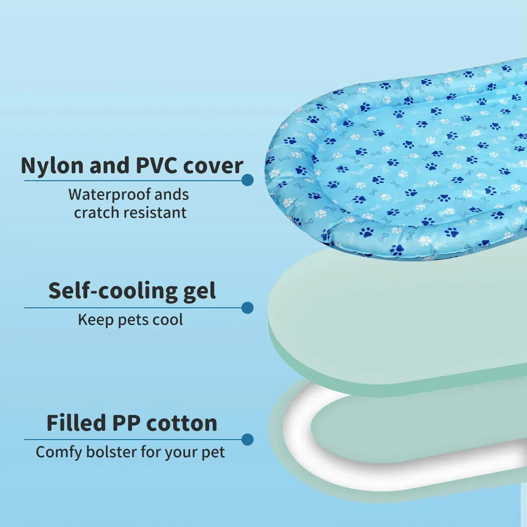 Pawz Pet Cooling Mat Dog Cat Gel Non-Toxic Bed Pillow Self-cool Summer Ice Pad