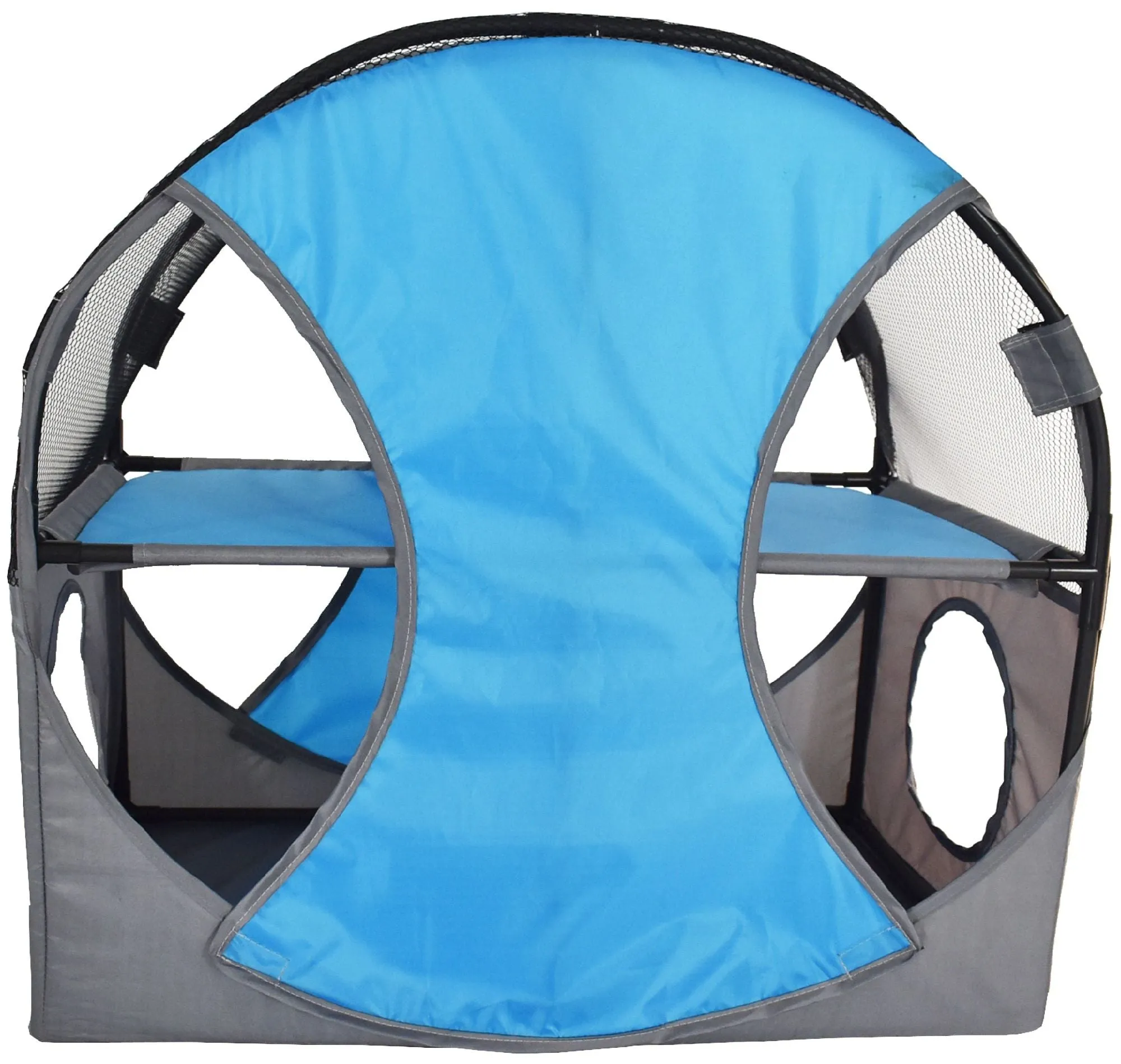 Pet Life - Kitty-Play Collapsible Cat Playhouse