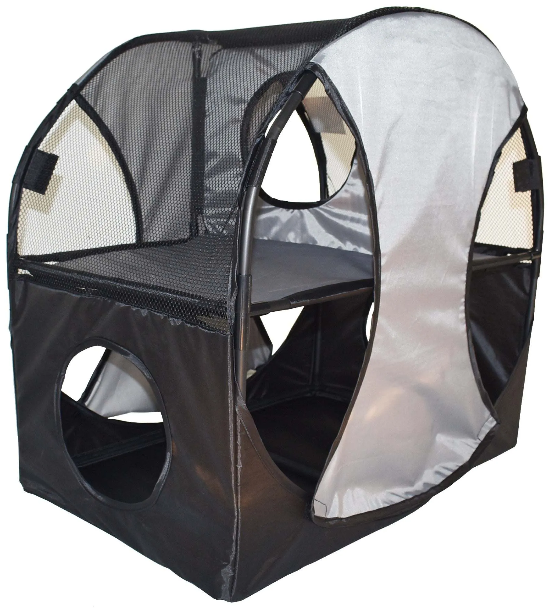 Pet Life - Kitty-Play Collapsible Cat Playhouse