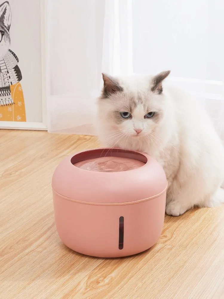 Pet Life ® 'Moda-Pure' Ultra-Quite Filtered Dog and Cat Fountain Waterer