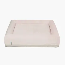 Premium Orthopedic Memory Foam Dog Bed - Pink (Medium)