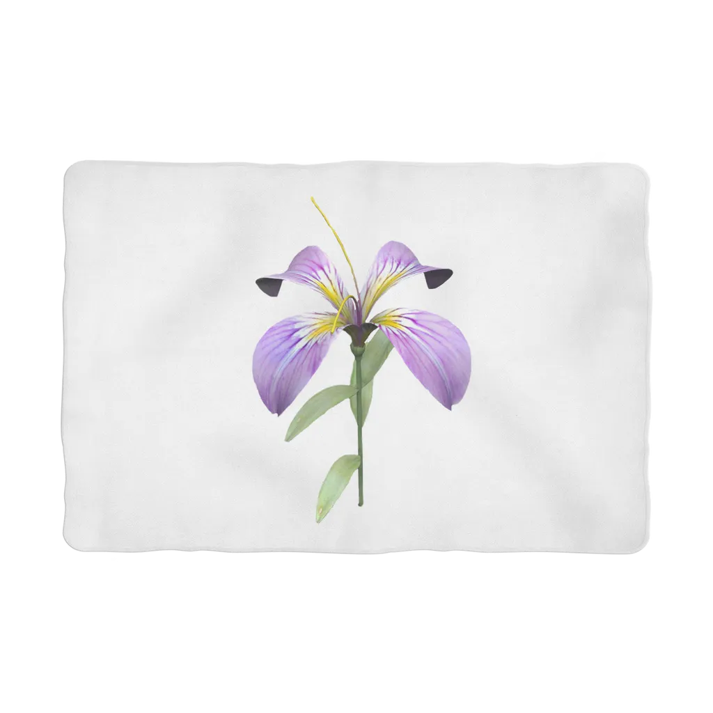 PurpleFlower Sublimation Pet Blanket