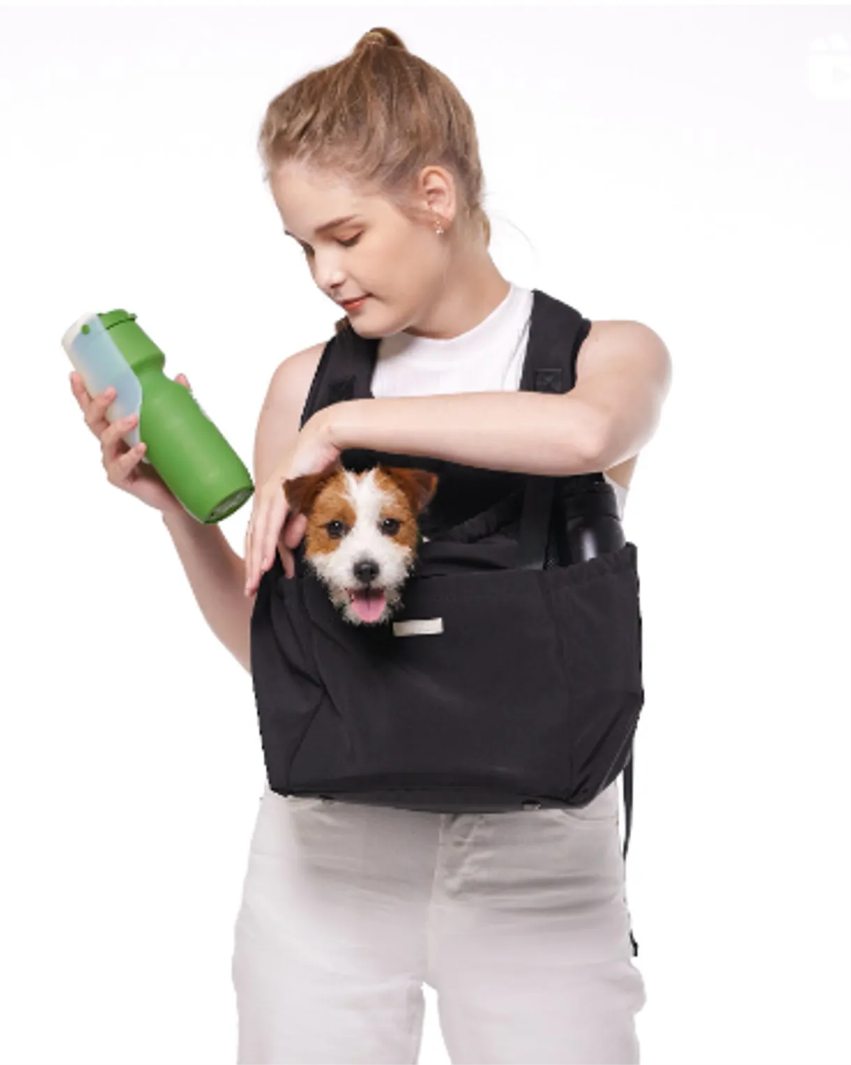 Saddle Up Black Front   Back Carrier