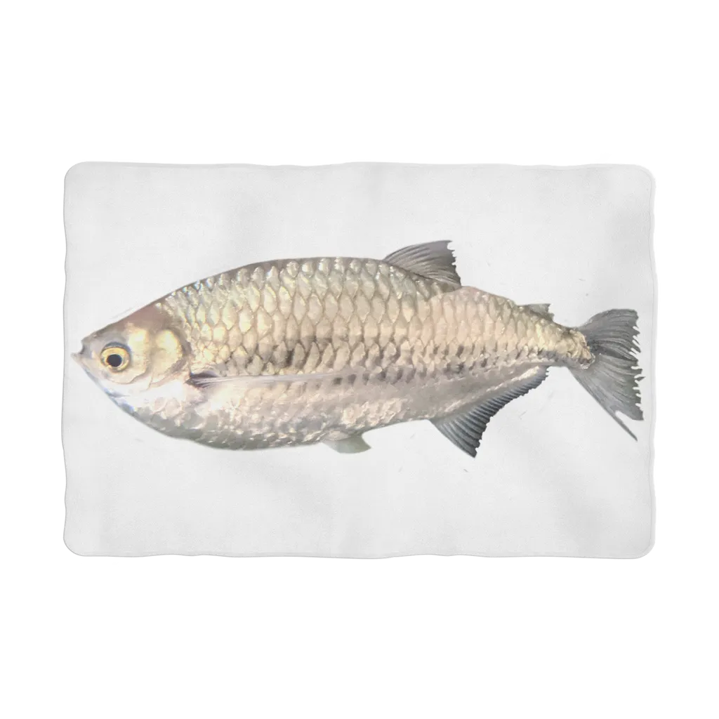 Silver Fish Sublimation Pet Blanket