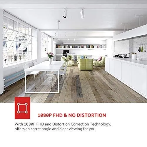 Victure 1080P FHD Pet Camera with WiFi IP Camera Indoor Wireless Security Camera Motion Detection Night Vision Home Surveillance Baby Elder Monitor with 2 Way Audio iOS/Android